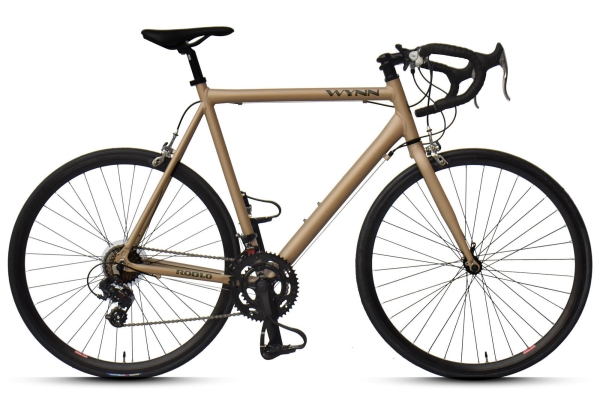 WYNN Rennrad 28 Zoll ROD1.0 gold Damen Herren 14 Gänge V-Brake