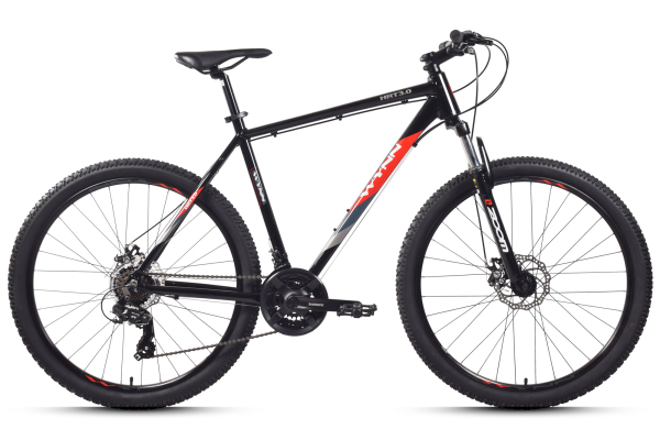 WYNN Mountainbike 27,5 Zoll HRT3.0 Rahmenhöhe 48 cm Damen und Herren 21 Gänge mech. Scheibenbremse