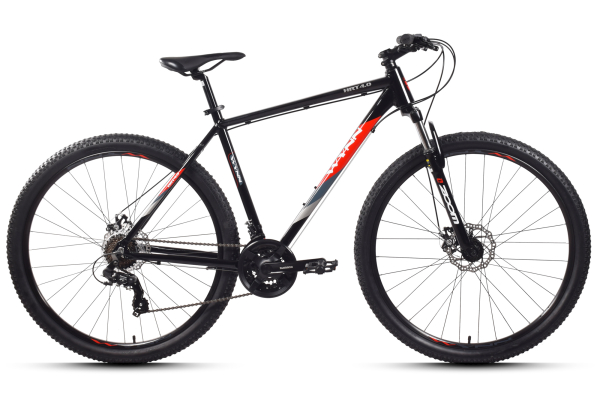 WYNN Mountainbike 29 Zoll HRT4.0 schwarz Damen und Herren 21 Gänge mech. Scheibenbremse
