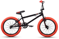 CHILLIZ BMX Freestyle 20 Zoll XB.01 schwarz-rot Kinder...