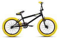 CHILLIZ BMX Freestyle 20 Zoll XB.01 schwarz-gelb Kinder...