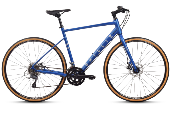 CHILLIZ Gravelbike 28 Zoll GL.07 blau Rahmenhöhe 57 cm Damen Herren 16 Gänge mech. Scheibenbremse