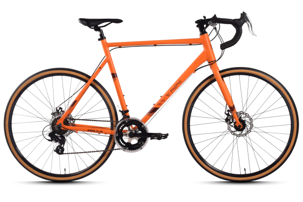 WYNN Gravelbike 28 Zoll GRL5.0 orange Rahmenhöhe 51 cm Damen Herren 14 Gänge