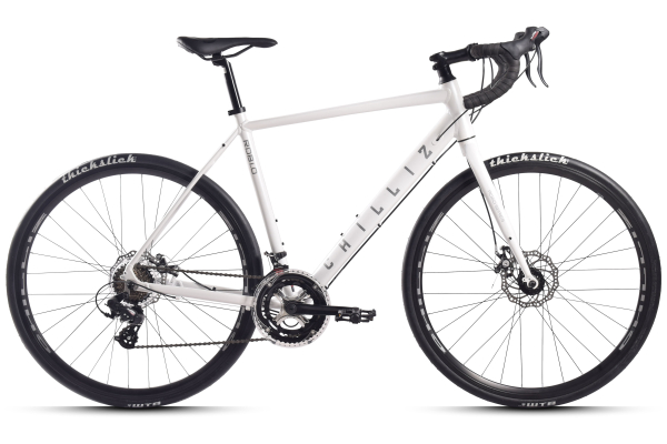 CHILLIZ Rennrad 28 Zoll RDB1.0 weiß Rahmenhöhe 57 cm Damen Herren 14 Gänge