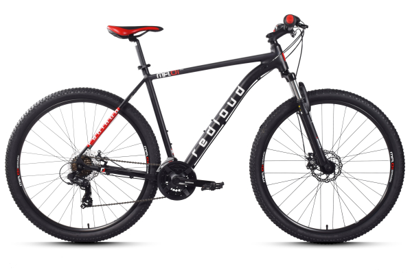 REDLOUD Mountainbike 29 Zoll MA.01 schwarz Rahmenhöhe 56 cm 21 Gänge mech. Scheibenbremse