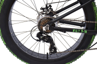 WYNN Fatbike 24 Zoll FAT1.0 schwarz-grün...