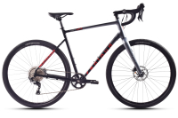 REDLOUD Gravelbike 28 Zoll GA.04 grau Carbongabel 11...