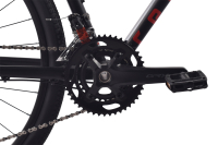 REDLOUD Gravelbike 28 Zoll GA.03 schwarz-rot Carbongabel...