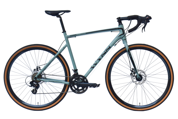 WYNN Gravelbike 28 Zoll GRL3.0 grün Damen Herren 14 Gänge