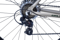 WYNN Gravelbike 28 Zoll GRL5.0 silber 14 Gänge