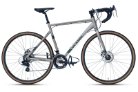 WYNN Gravelbike 28 Zoll GRL5.0 silber Damen Herren 14...